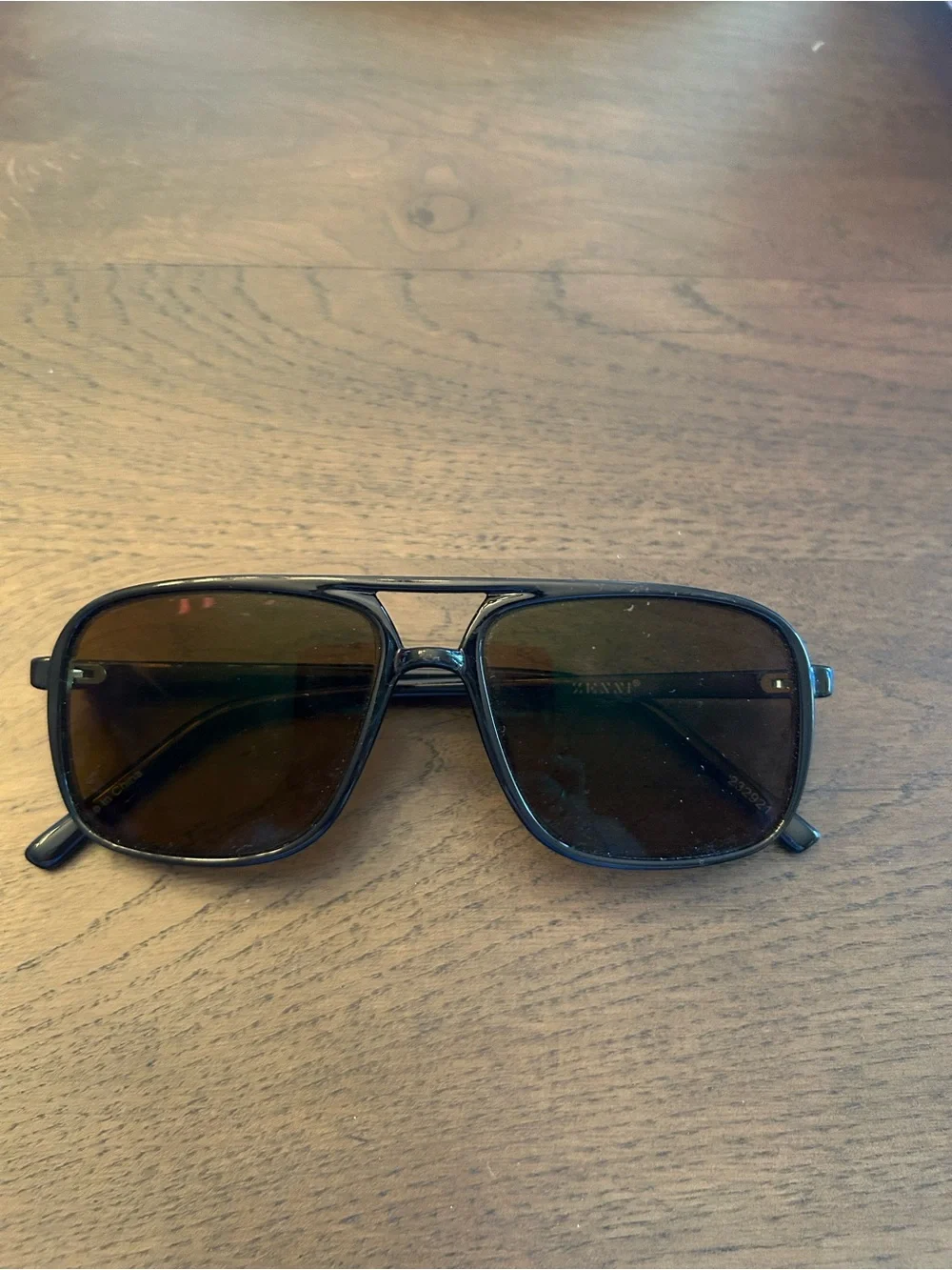 Zenni black aviator sunglasses